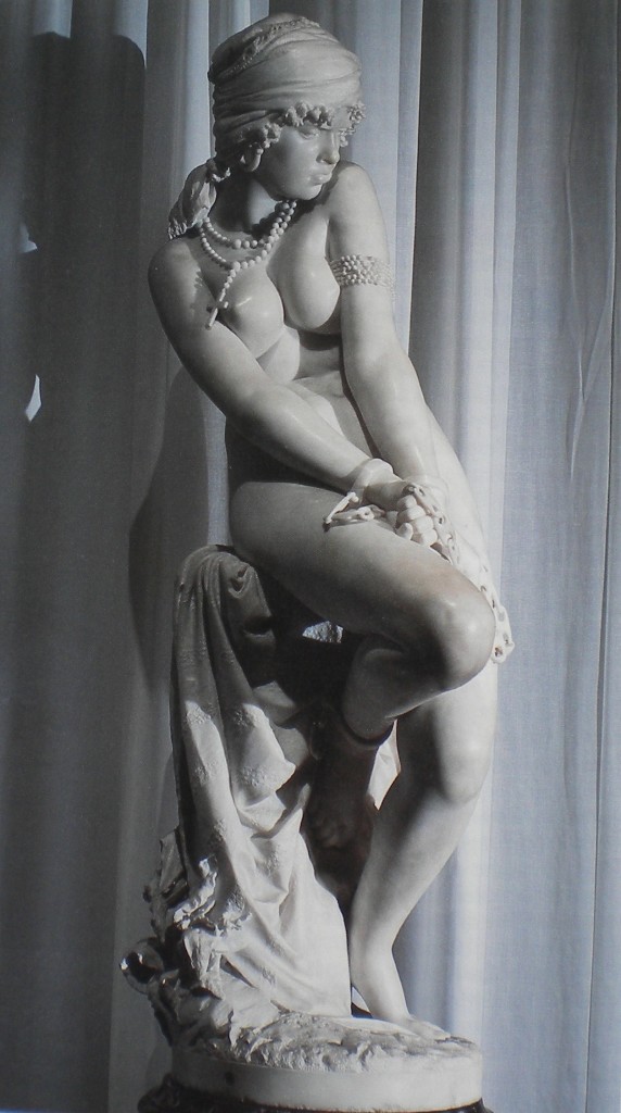 fig. 2 - Giacomo Ginotti - Emancipazione dalla schiavitù - marmo  - 155 - 54 - 70 - firmata e datata 1877 - Napoli museo di Capodimonte